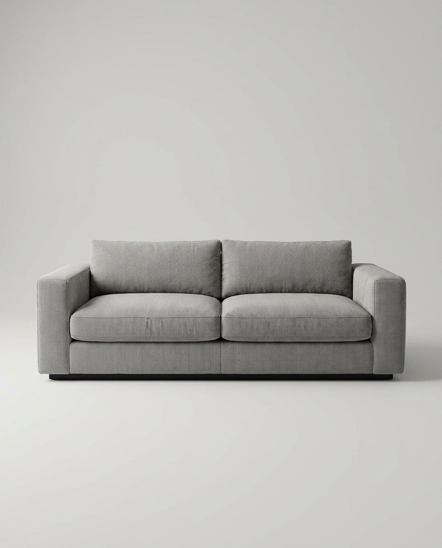 The Lazi Boi Lounge — Light Grey Corduroy