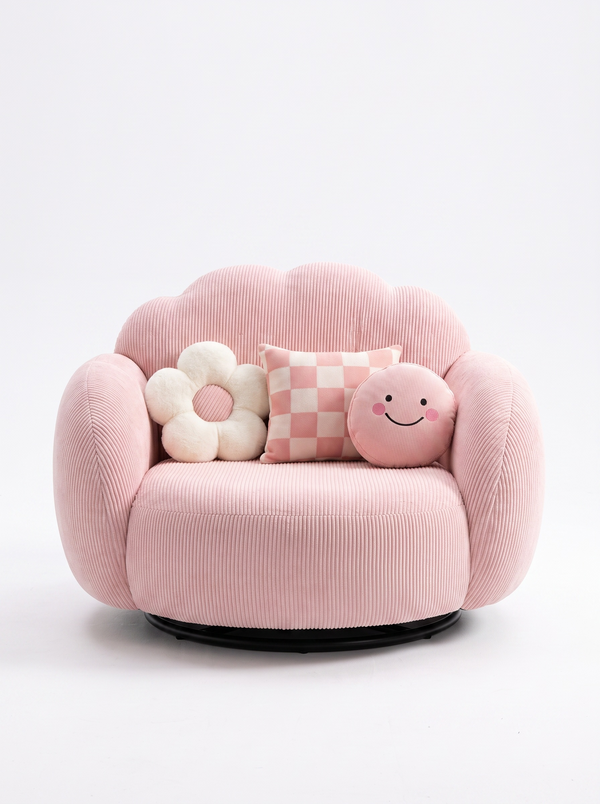 The Cloud Armchair — Blush Pink
