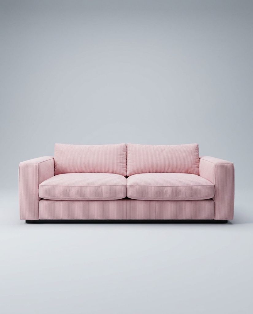 The Lazi Boi Lounge — Blush Pink Corduroy
