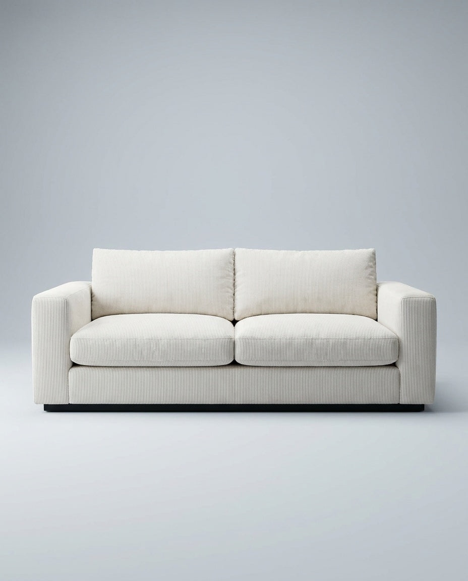 The Lazi Boi Lounge — White Corduroy