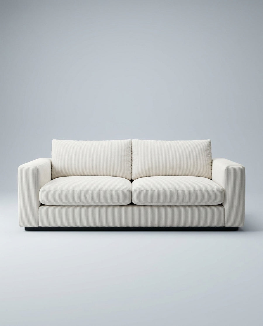 The Lazi Boi Lounge — White Corduroy