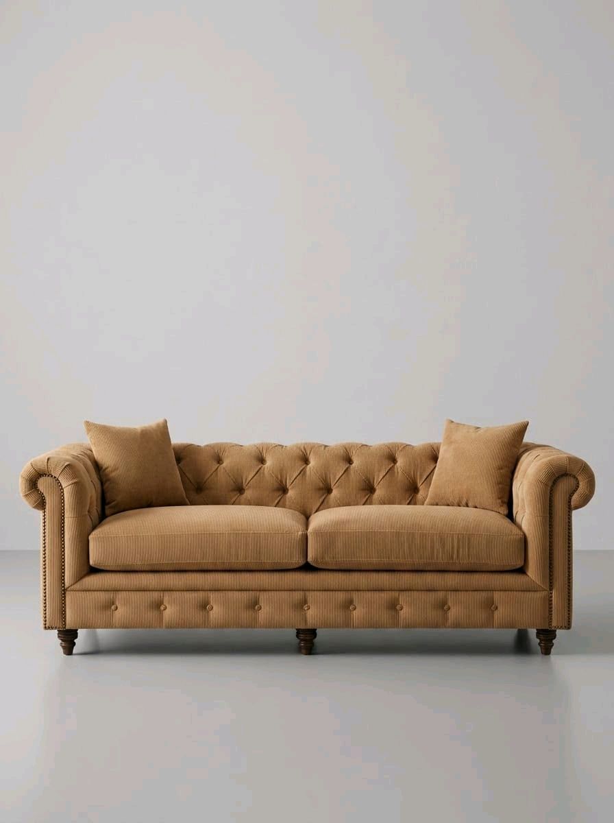 The Chesterfield — Ochre Corduroy