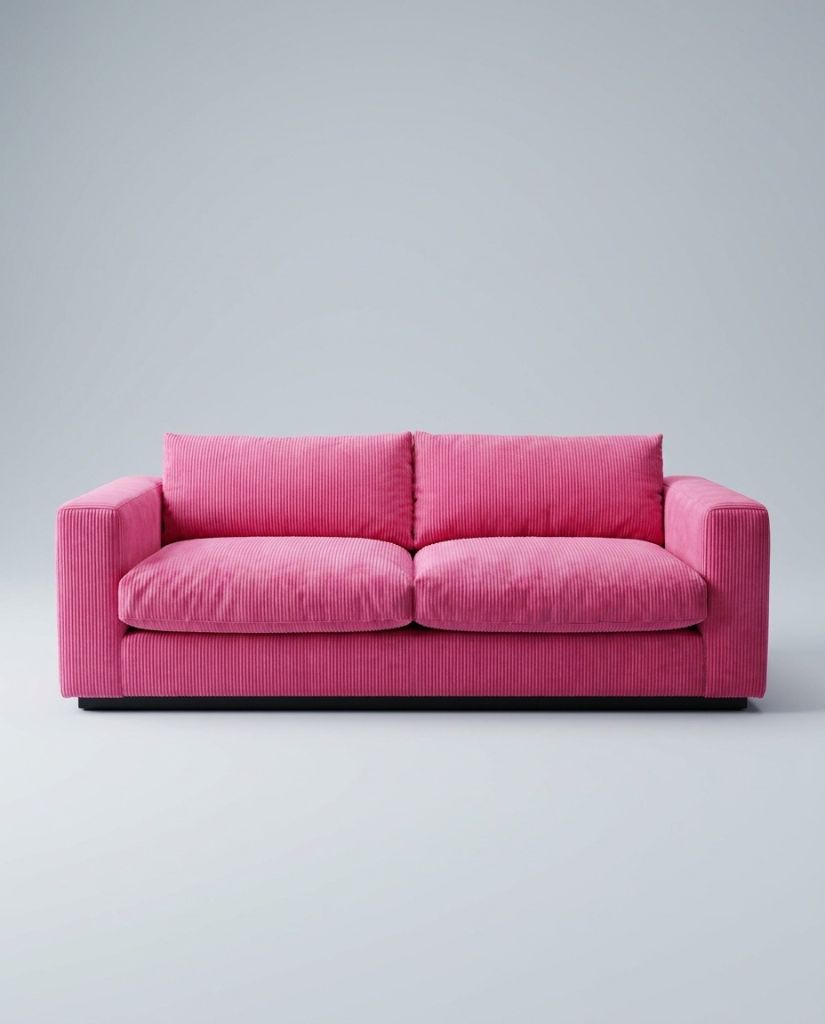 The Lazi Boi Lounge — Hot Pink Corduroy