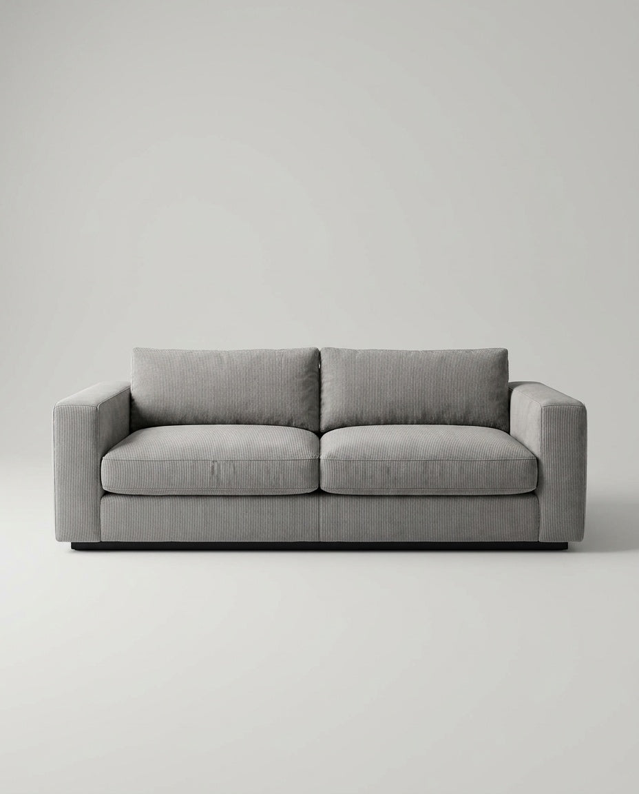 The Lazi Boi Lounge — Light Grey Corduroy
