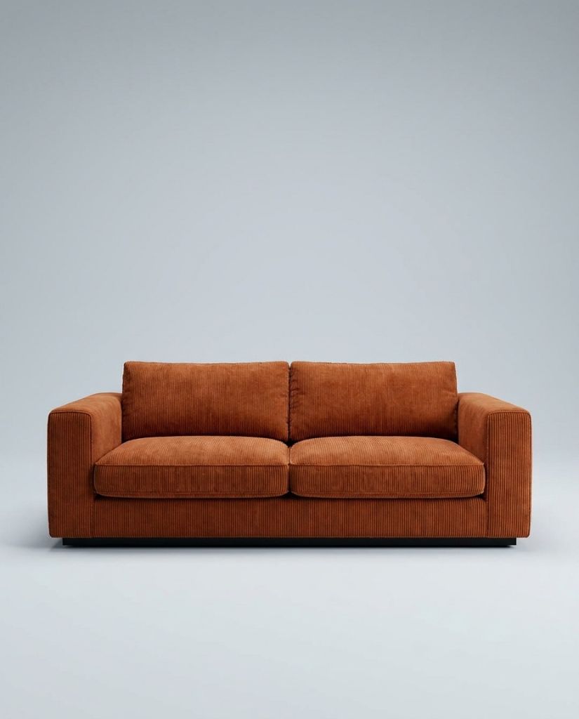 The Lazi Boi Lounge — Rust Corduroy