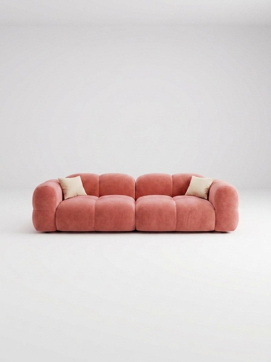 The Marshmallow Sofa — Coral Powder