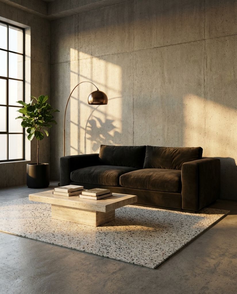 The Lazi Boi Lounge — Black Velvet in a living room
