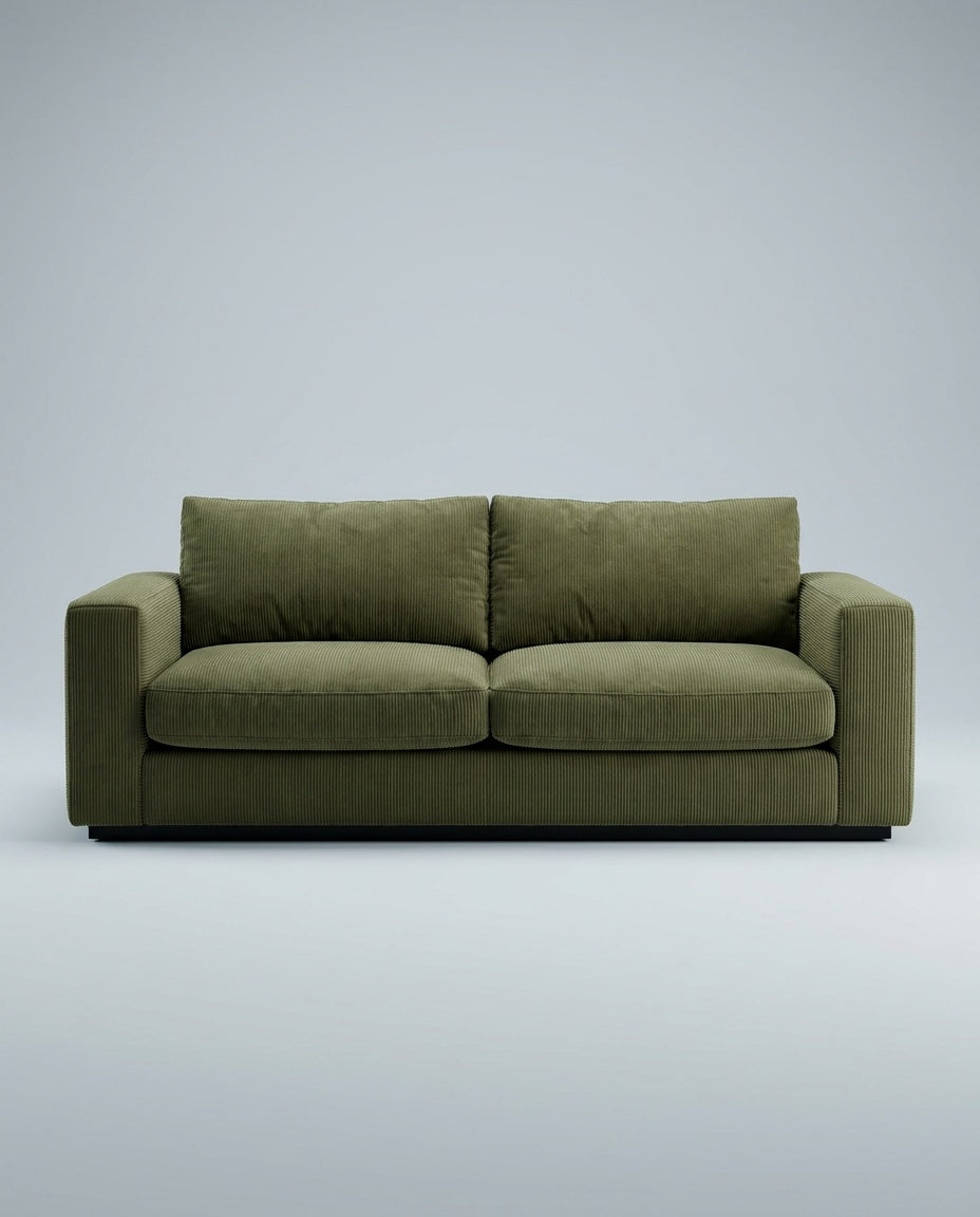 The Lazi Boi Lounge — Olive Green Corduroy