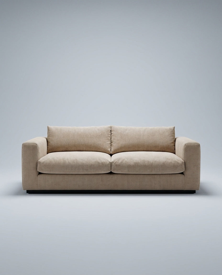 The Lazi Boi Lounge — Beige Corduroy