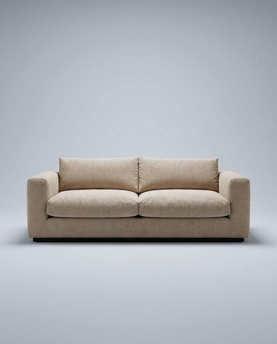 The Lazi Boi Lounge — Beige Corduroy