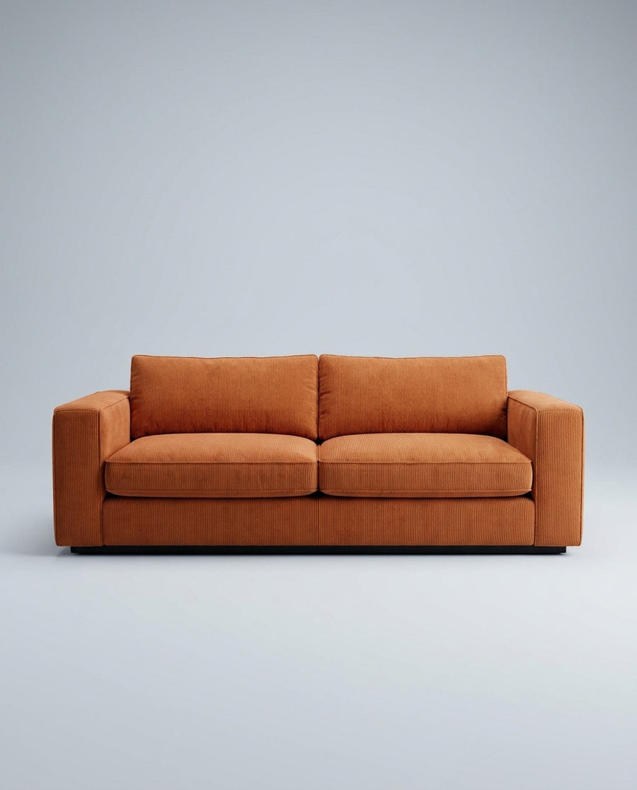 The Lazi Boi Lounge — Orange Corduroy