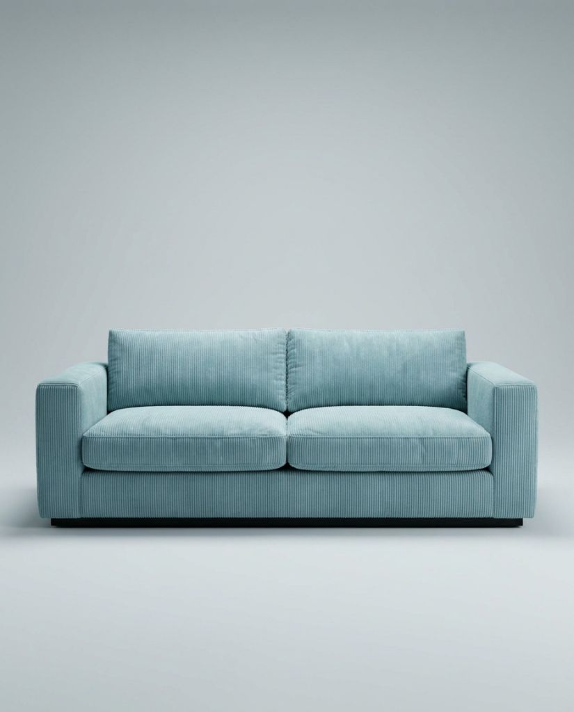 The Lazi Boi Lounge — Sky Blue Corduroy