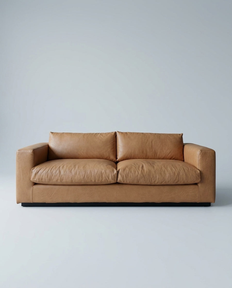 The Lazi Boi Lounge — Tan Leather
