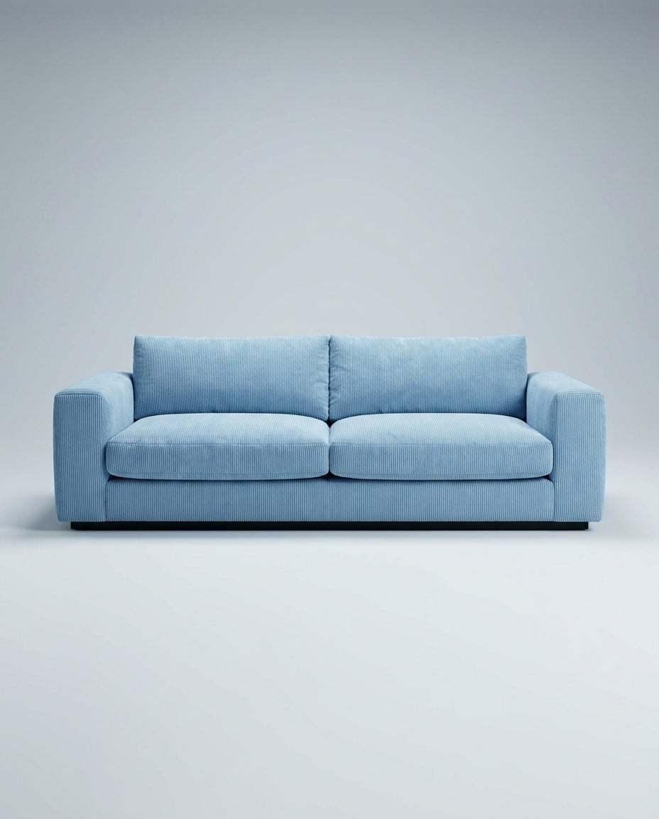 The Lazi Boi Lounge — Baby Blue Corduroy