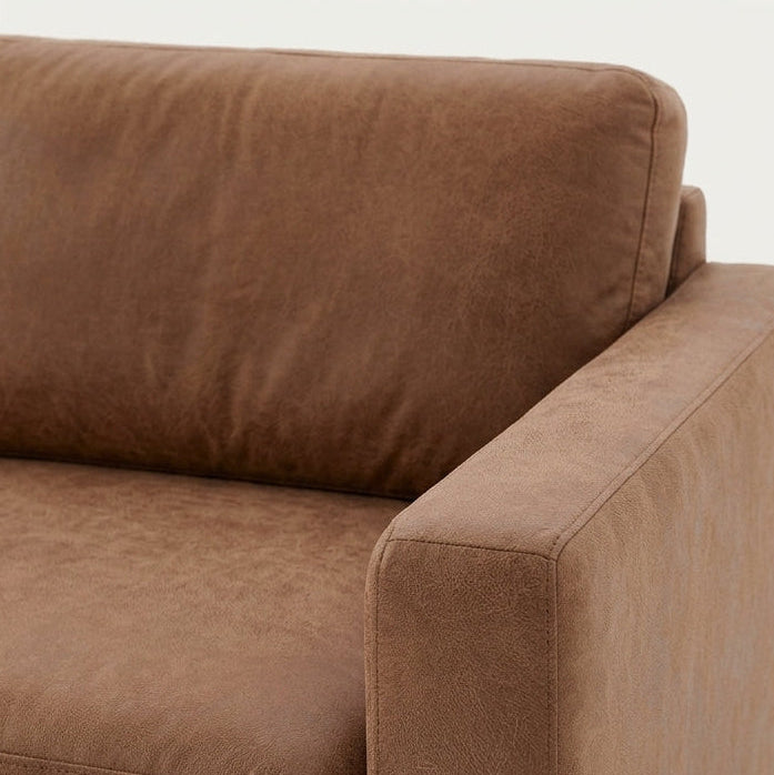 The Frae Chaise Sofa — Mottled Fabric