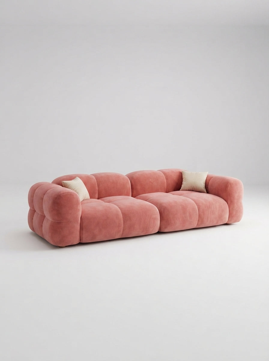 The Marshmallow Sofa — Coral Powder