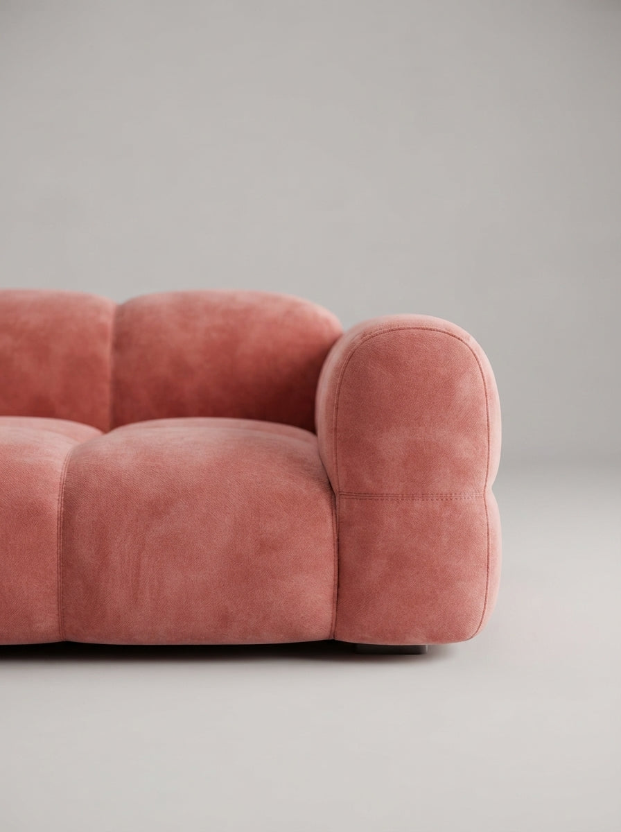 The Marshmallow Sofa — Coral Powder
