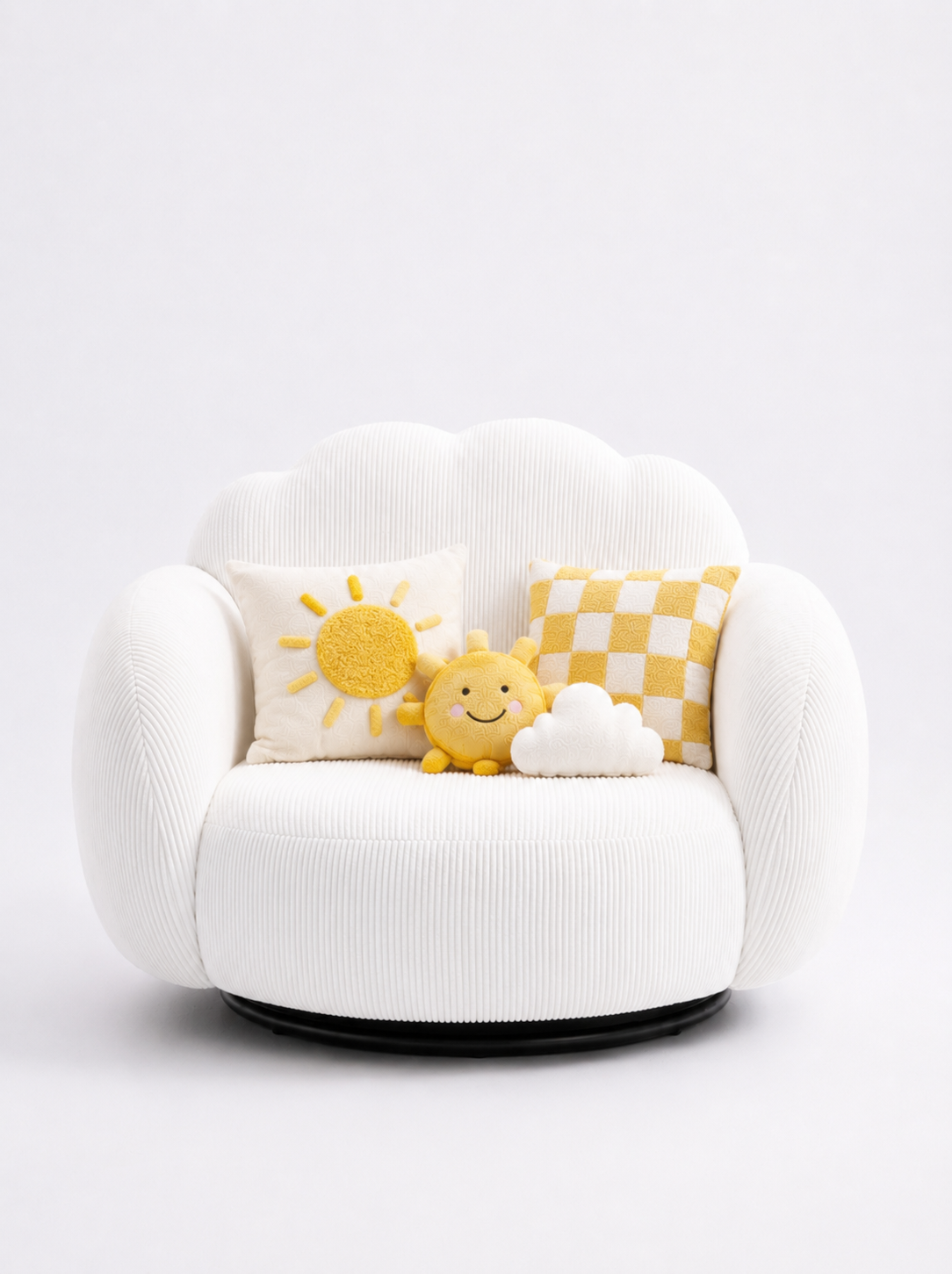 The Cloud Armchair — Sunshine White