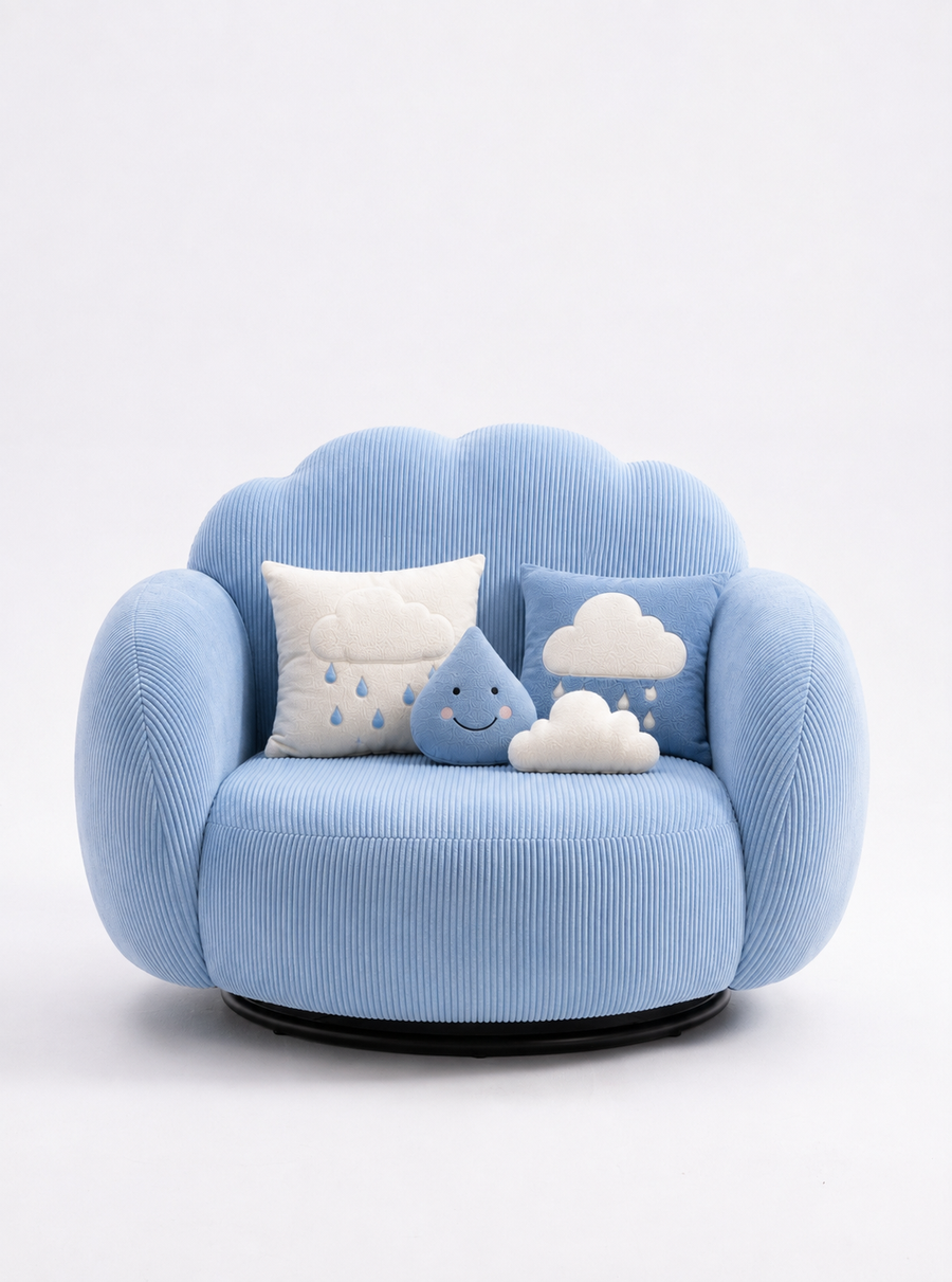 The Cloud Armchair — Sky Blue